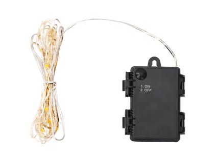 Světelný LED řetěz s 66 LED diodami a ventilátorem 660 cm 51702