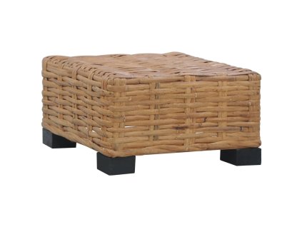 Konferenční stolek 47 x 47 x 28 cm přírodní ratan 286282