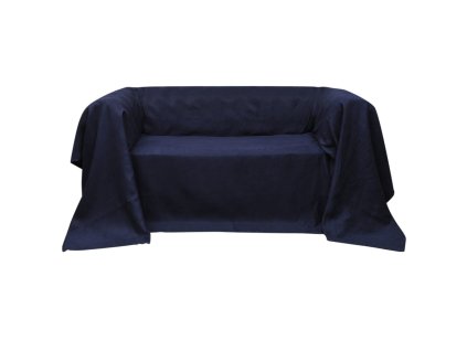 Mikrosemišový potah na pohovku, námořnická modř 270 x 350 cm 130900