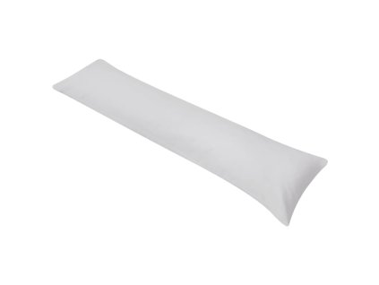 Polštář pro spaní na boku, 40 x 145 cm, šedý 132971