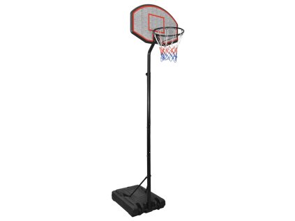 Basketbalový koš černý 282–352 cm polyethylen 3107832