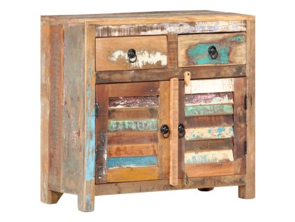 Příborník 70 x 30 x 68 cm masivní recyklované dřevo 288090