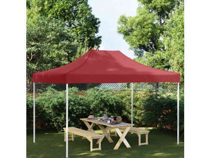 Střecha k party stanu 4 x 3 m vínová 270 g/m² 315357