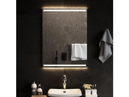 Koupelnové zrcadlo s LED osvětlením 60 x 80 cm 3154066