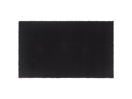 Rohožka před dveře černá 90 x 150 cm kokosové vlákno 155580