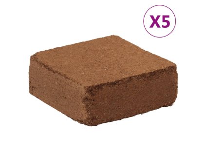 Kokosové brikety 5 ks 5 kg každá 25 kg celkem 155730