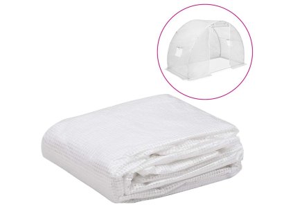 Náhradní plachta na skleník (4,5 m²) 3 x 1,5 x 2 m průhledná 316434