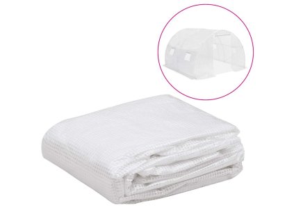 Náhradní plachta na skleník (9 m²) 3 x 3 x 2 m průhledná 316435