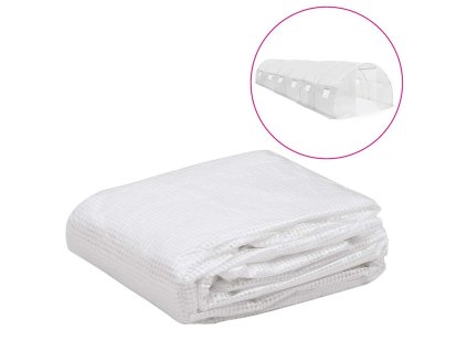 Náhradní plachta na skleník (27 m²) 3 x 9 x 2 m průhledná 316438