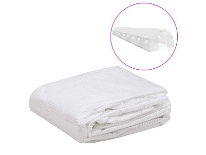 Náhradní plachta na skleník (36 m²) 3 x 12 x 2 m průhledná 316439