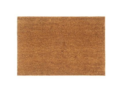 Rohožka před dveře přírodní 60 x 90 cm kokosové vlákno 155563