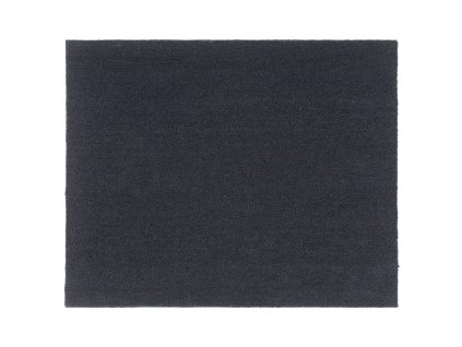 Rohožka před dveře tmavě šedá 80 x 100 cm kokosové vlákno 155592