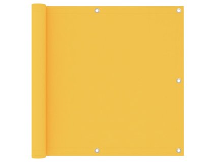 Balkónová zástěna žlutá 90 x 500 cm oxfordská látka 135026