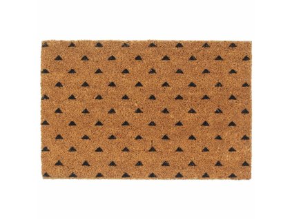 Rohožka před dveře přírodní 40 x 60 cm kokosové vlákno 155616