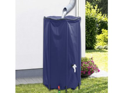 Nádrž na vodu s kohoutkem skládací 380 l PVC 156014