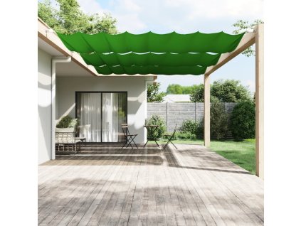 Vertikální markýza světle zelená 200 x 360 cm oxfordská látka 148326