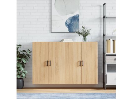 Nástěnné skříňky 2 ks dub sonoma 69,5 x 34 x 90 cm 3195622