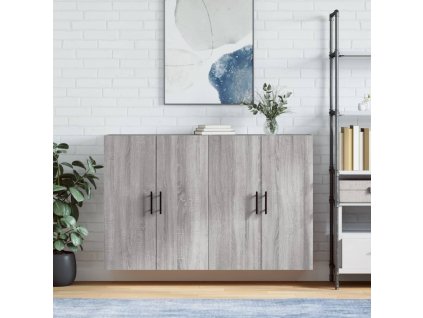 Nástěnné skříňky 2 ks šedé sonoma 69,5 x 34 x 90 cm 3195649