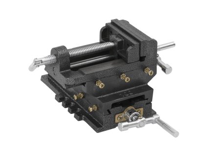 Strojní svěrák pod vrtačku křížový ručně ovládaný 78 mm 141312