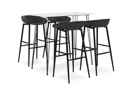 5dílný barový set bíločerný 3057409