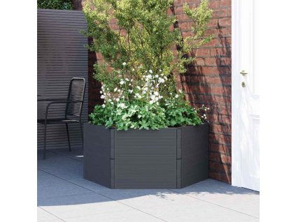 Zahradní truhlík antracitový PP 154984