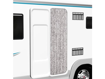 Závěs proti hmyzu hnědo-béžový 56 x 200 cm Chenille 315129