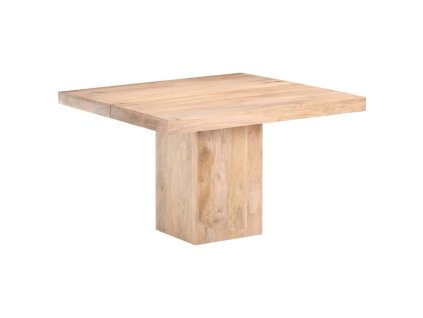 Jídelní stůl 120 x 120 x 77 cm masivní mangovníkové dřevo 288117