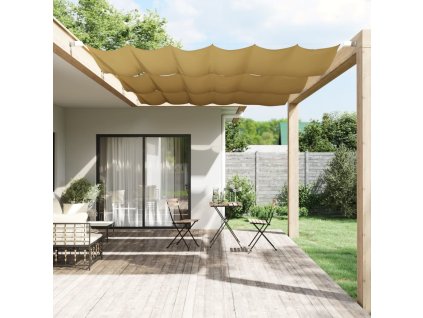 Vertikální markýza béžová 140 x 270 cm oxfordská látka 148262