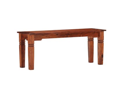 Lavice 110 cm masivní akáciové dřevo 286261