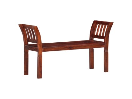 Lavice 111 cm masivní akáciové dřevo 286264