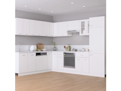 14dílná sada kuchyňských skříněk "Lyon" bílá, dřevěné 3067666