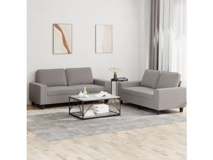 2dílná sedací souprava taupe textil 3201889