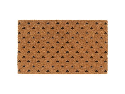 Rohožka před dveře přírodní 45 x 75 cm kokosové vlákno 155617