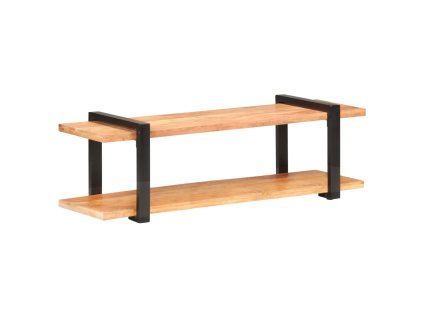 TV stolek 130 x 40 x 40 cm masivní akáciové dřevo 320496