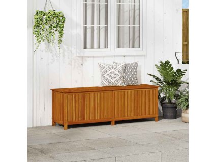 Zahradní úložný box 175 x 50 x 58 cm masivní akáciové dřevo 316499