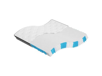 Taštičková pružinová matrace medium 200 x 200 cm 3206450