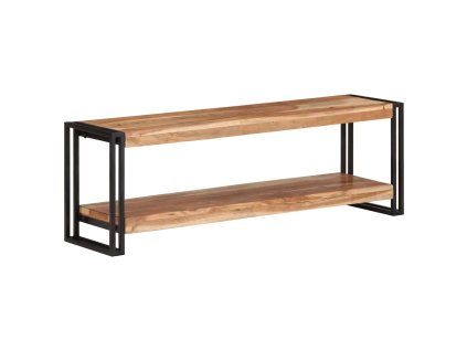 TV stolek 120 x 30 x 40 cm masivní akáciové dřevo 320680