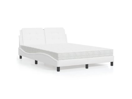 Rám postele bez matrace Zadar bílá 120 x 200 cm umělá kůže 3208853