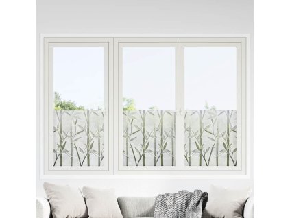 Okenní fólie 2 ks matné bambusový vzor PVC 3208959