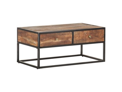 Konferenční stolek 90 x 50 x 40 cm hrubé akáciové dřevo 320912