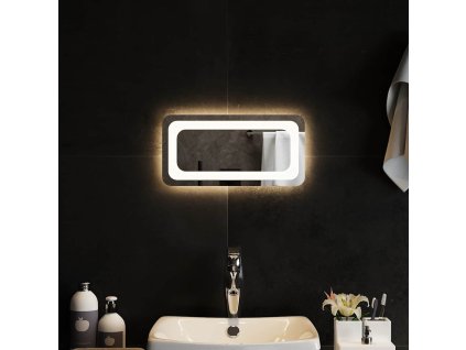 Koupelnové zrcadlo s LED osvětlením 40x20 cm 151779