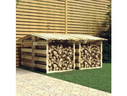 Pergoly se střechou 4 ks 100x90x100 cm impregnovaná borovice 3096646