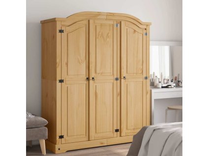 Šatní skříň mexická borovice Corona 3 dvířka 243733
