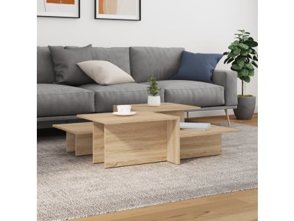 Konferenční stolky 2 ks dub sonoma kompozitní dřevo 3216152