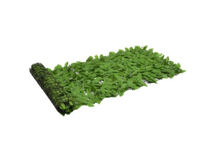 Balkonová zástěna se zelenými listy 200 x 75 cm 3216421