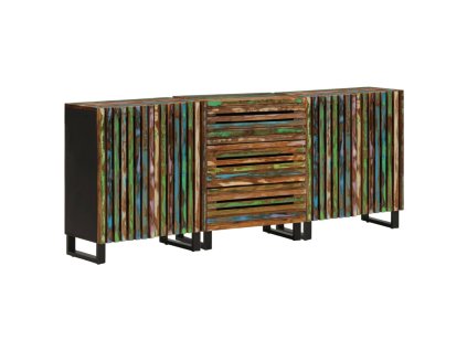 Příborníky 3 ks 60 x 34 x 75 cm masivní akáciové dřevo 3217087