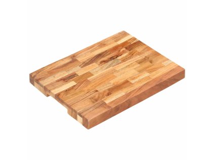 Prkénko na krájení potravin 40 x 30 x 4 cm masivní akácie 286568