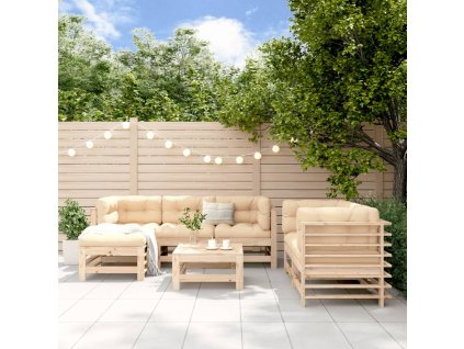 7dílná zahradní sedací souprava masivní borovice 3186193