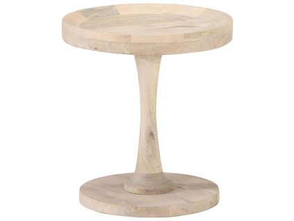 Odkládací stolek Ø 40 x 45 cm masivní mangovníkové dřevo 320600