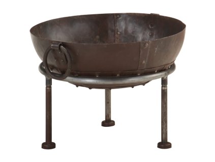 Rustikální přenosné ohniště Ø 40 cm železo 321944